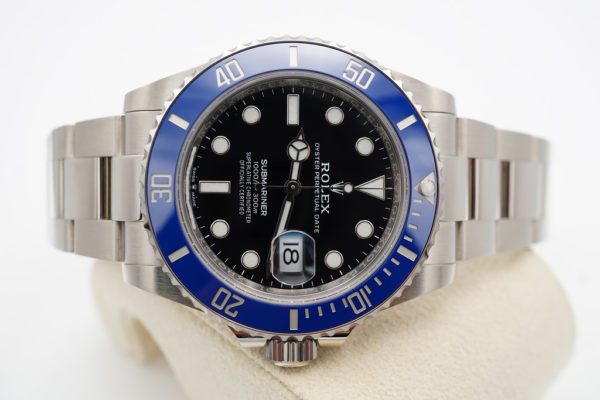 Rolex 126619LB SUBMARINER 41 WHITE GOLD BLUE BEZEL 2022 WARRANTY FULL SET - Image 9