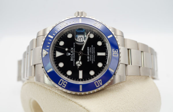 Rolex 126619LB SUBMARINER 41 WHITE GOLD BLUE BEZEL 2022 WARRANTY FULL SET - Image 10