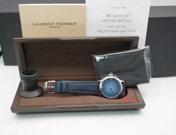 Laurent Ferrier CLASSIC ORIGIN BLUE 40MM NEW 2022 MODEL FULL SET - Image 2