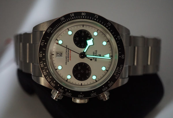 BRAND NEW Tudor 79360N BLACK BAY CHRONOGRAPH WHITE PANDA DIAL BRACELET 2022 FULL SET - Image 11