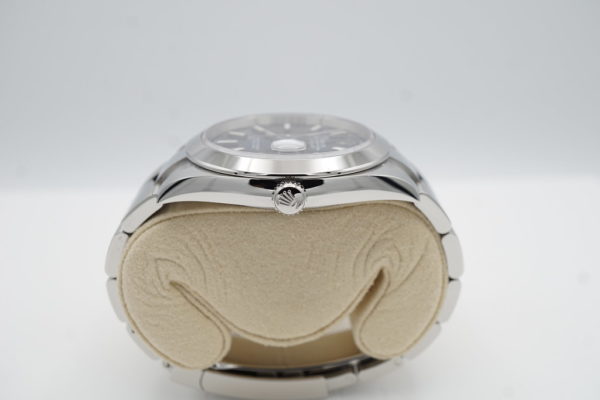 Rolex 126300 DATEJUST 41 BLUE STICK DIAL OYSTER BAND 2022 COMPLETE SET - Image 3