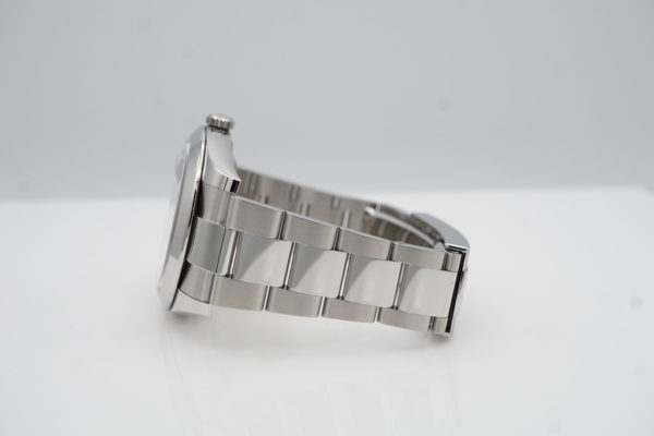Rolex 126300 DATEJUST 41 BLUE STICK DIAL OYSTER BAND 2022 COMPLETE SET - Image 5