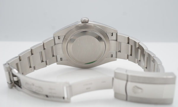 Rolex 126300 DATEJUST 41 BLUE STICK DIAL OYSTER BAND 2022 COMPLETE SET - Image 8