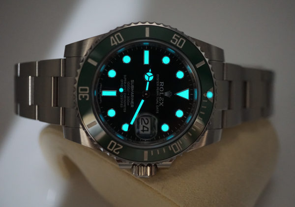 Rolex 116610LV SUBMARINER HULK GREEN DIAL BEZEL 40MM 2018 WARRANTY FULL SET - Image 11