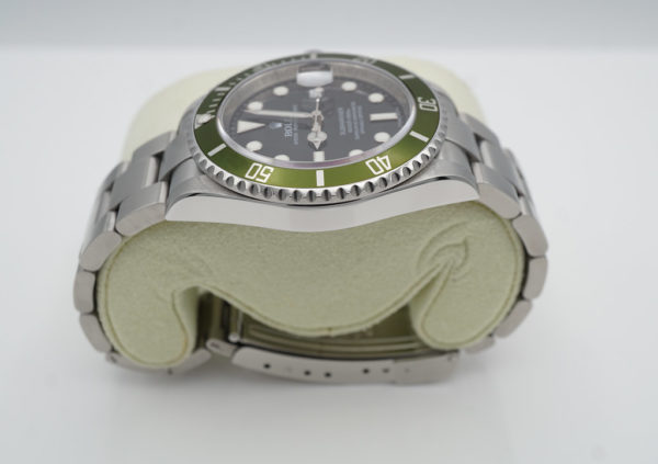 Rolex 16610LV SUBMARINER LIME GREEN BEZEL 50th ANNIVERSARY V SERIAL BOXES PAPERS - Image 4