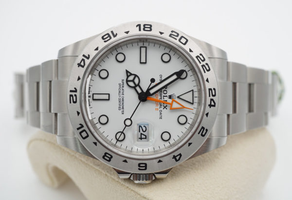 BRAND NEW Rolex 226570 EXPLORER 2 POLAR WHITE DIAL NEW MODEL 2022 FULL SET - Image 9