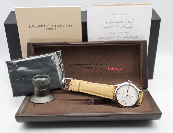 BRAND NEW Laurent Ferrier CLASSIC ORIGIN OPALINE DIAL 40MM 2022 COMPLETE SET - Image 2