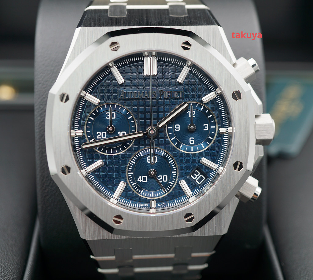 Audemars Piguet Royal Oak Chronograph 26240ST Black Dial 41mm Steel Watch