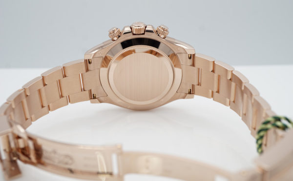 BRAND NEW Rolex 116505 DAYTONA ROSE GOLD SUNDUST BAGUETTE DIAMONDS DIAL 2022 FULL SET - Image 8