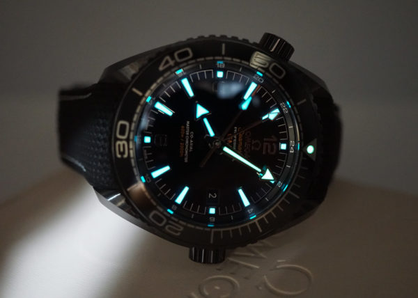 Omega SEAMASTER PLANET OCEAN DEEP BLACK GMT 600M CERAMIC 2021 COMPLETE SET - Image 9