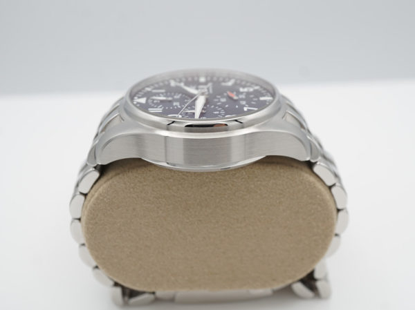 MINT Iwc PILOT WATCH CHRONOGRAPH BLUE DIAL BRACELET IW388102 2022 FULL SET - Image 4