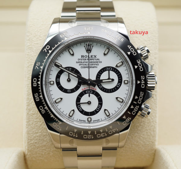 Rolex 116500LN COSMOGRAPH DAYTONA CERAMIC BEZEL WHITE DIAL 2022 FULL SET