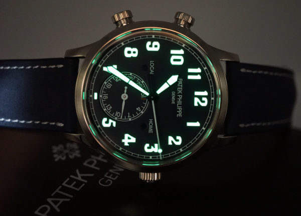 Patek PHILIPPE 5524G CALATRAVA PILOT TRAVEL TIME WHITE GOLD 2021 COMPLETE SET - Image 10