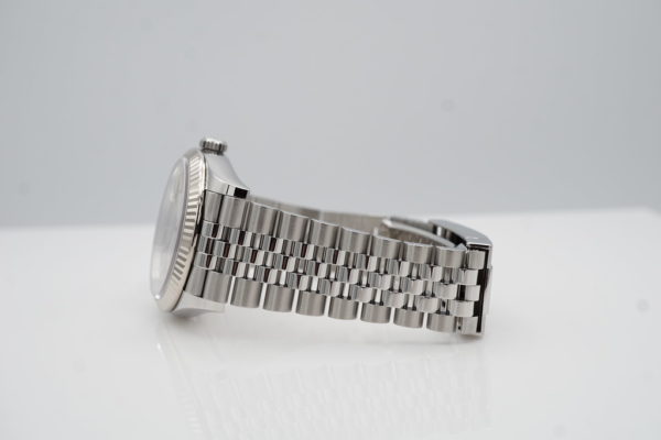 Rolex 126234 DATEJUST 36 FLUTED BEZEL SILVER DIAL JUBILEE BAND 2022 COMPLETE SET - Image 5