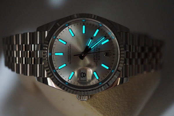 Rolex 126234 DATEJUST 36 FLUTED BEZEL SILVER DIAL JUBILEE BAND 2022 COMPLETE SET - Image 11