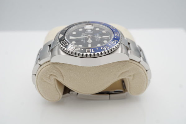 Rolex 116710BLNR GMT MASTER 2 BLACK BLUE BEZEL BATMAN 2020 WARRANTY FULL SET - Image 4
