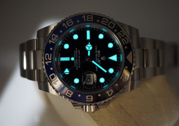 Rolex 116710BLNR GMT MASTER 2 BLACK BLUE BEZEL BATMAN 2020 WARRANTY FULL SET - Image 11