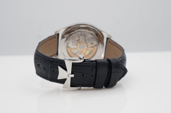 Vacheron CONSTANTIN FIFTYSIX COMPLETE CALENDAR BLUE DIAL 40MM 2021 BOXES PAPERS - Image 5