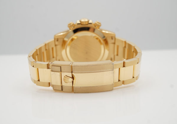 Rolex 116508 DAYTONA YELLOW GOLD GREEN DIAL JOHN MAYER 2021 WARRANTY FULL SET - Image 7
