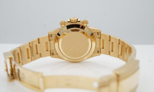 Rolex 116508 DAYTONA 18K YELLOW GOLD PAUL NEWMAN DIAL 2021 WARRANTY FULL SET - Image 8