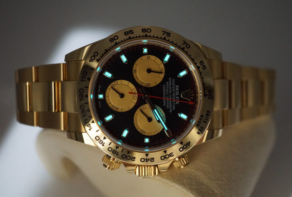Rolex 116508 DAYTONA 18K YELLOW GOLD PAUL NEWMAN DIAL 2021 WARRANTY FULL SET - Image 11