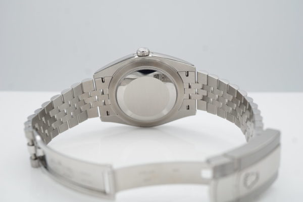 Rolex 126334 DATEJUST 41 FLUTED BEZEL SLATE DIAL JUBILEE BAND 2022 FULL SET - Image 8
