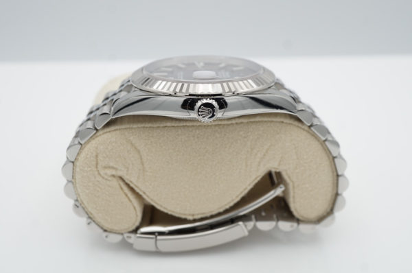 Rolex 126334 DATEJUST 41 FLUTED BEZEL SLATE DIAL JUBILEE BAND 2022 FULL SET - Image 3
