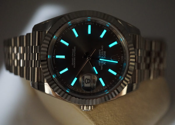 Rolex 126334 DATEJUST 41 FLUTED BEZEL SLATE DIAL JUBILEE BAND 2022 FULL SET - Image 10