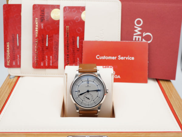 MINT Omega SPECIALITIES CK859 SILVER DIAL NUMBERED EDITION 2022 COMPLETE SET - Image 2
