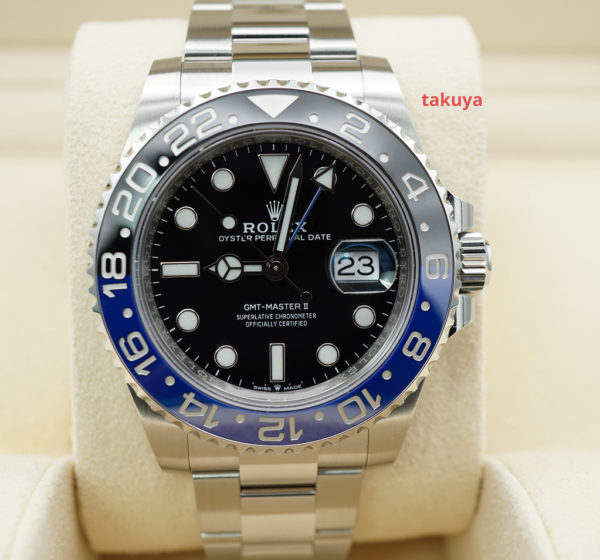 Rolex 126710BLNR GMT MASTER II BLACK BLUE BEZEL NEW MODEL 2021 FULL SET