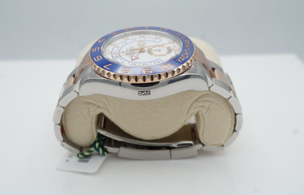 NEW Rolex 116681 YACHTMASTER 2 ROSE GOLD STEEL NEWER DIAL 2021 STICKERS FULL SET - Image 4