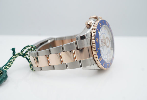 NEW Rolex 116681 YACHTMASTER 2 ROSE GOLD STEEL NEWER DIAL 2021 STICKERS FULL SET - Image 6