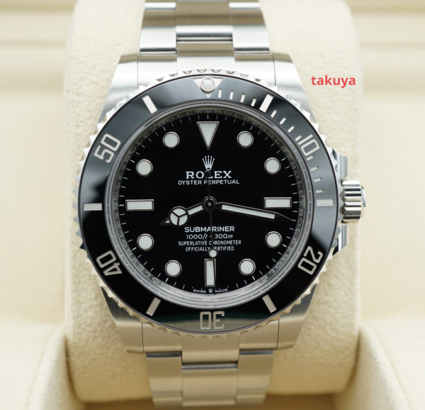 Rolex 124060 SUBMARINER NO DATE 41MM 2022 WARRANTY FULL SET
