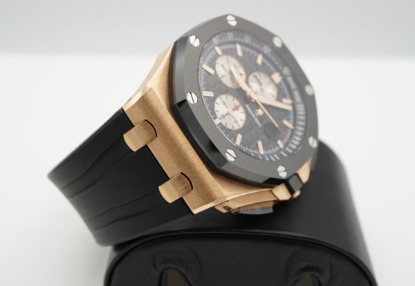 Audemars PIGUET ROYAL OAK OFFSHORE 26401RO 18K ROSE GOLD FULL SET - Image 5