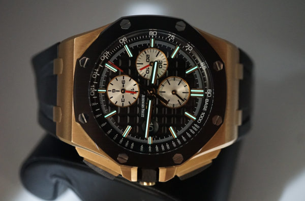 Audemars PIGUET ROYAL OAK OFFSHORE 26401RO 18K ROSE GOLD FULL SET - Image 11