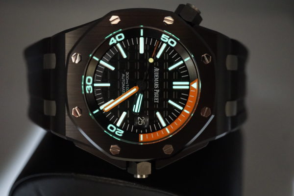 Audemars PIGUET ROYAL OAK OFFSHORE DIVER CERAMIC 15707CE 42MM COMPLETE SET - Image 11