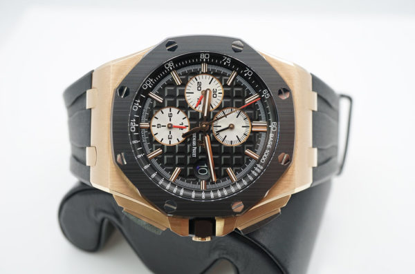 Audemars PIGUET ROYAL OAK OFFSHORE 26401RO 18K ROSE GOLD FULL SET - Image 9