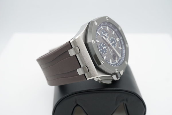 Audemars PIGUET ROYAL OAK OFFSHORE 26400IO TITANIUM GREY CERAMIC 2020 FULL SET - Image 5