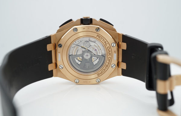 Audemars PIGUET ROYAL OAK OFFSHORE 26401RO 18K ROSE GOLD FULL SET - Image 8