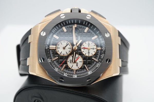 Audemars PIGUET ROYAL OAK OFFSHORE 26401RO 18K ROSE GOLD FULL SET - Image 10