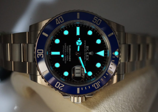 NEW Rolex 126619LB SUBMARINER 41 18K WHITE GOLD BLUE BEZEL COMPLETE SET - Image 11