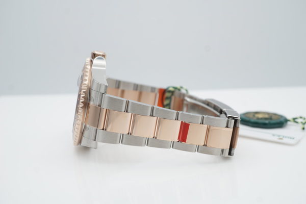 NEW Rolex 126711CHNR GMT MASTER 2 ROSE GOLD STEEL ROOTBEER STICKERS FULL SET - Image 5