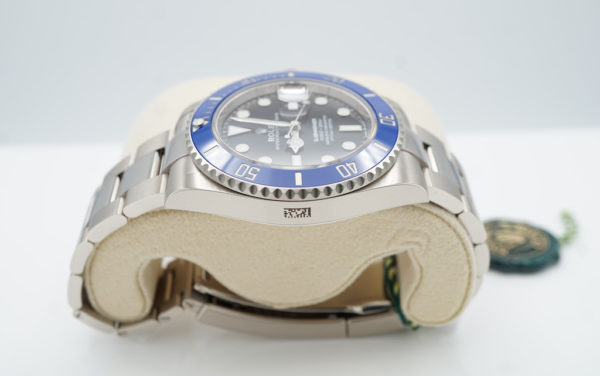 NEW Rolex 126619LB SUBMARINER 41 18K WHITE GOLD BLUE BEZEL COMPLETE SET - Image 3