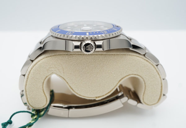 NEW Rolex 126619LB SUBMARINER 41 18K WHITE GOLD BLUE BEZEL COMPLETE SET - Image 4