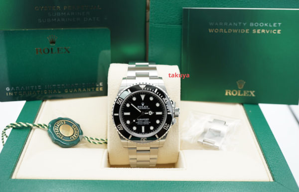 Rolex 124060 SUBMARINER NO DATE 41MM 2021 WARRANTY FULL SET - Image 2