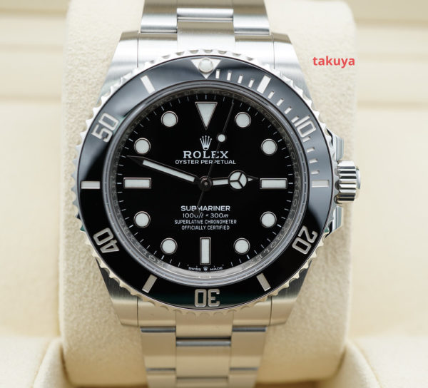 Rolex 124060 SUBMARINER NO DATE 41MM 2021 WARRANTY FULL SET