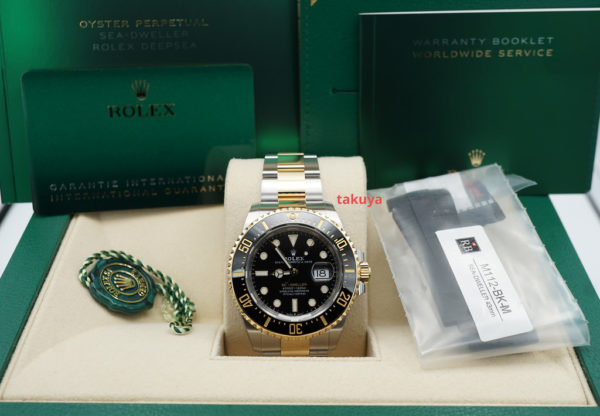 :Rolex 126603 SEA-DWELLER 18K YELLOW GOLD STEEL 43MM 2020 WARRANTY FULL SET - Image 2