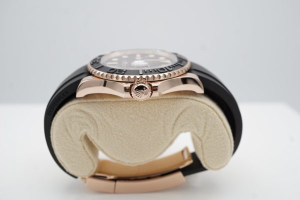 Rolex 126655 YACHTMASTER 18K EVEROSE GOLD OYSTERFLEX 40MM 2022 COMPLETE SET - Image 3