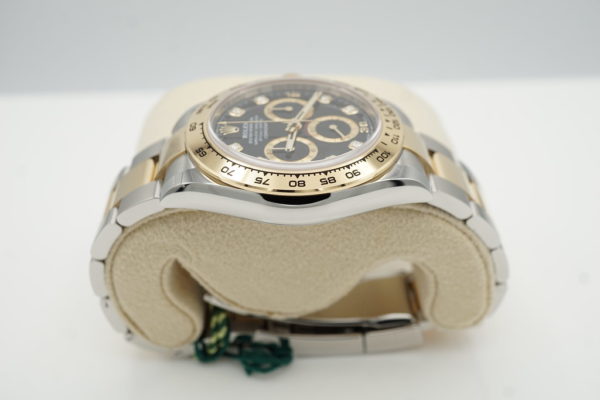 BRAND NEW Rolex 116503 DAYTONA TWO TONE 18K YG SS BLACK DIAMOND DIAL 2022 FULL SET - Image 3
