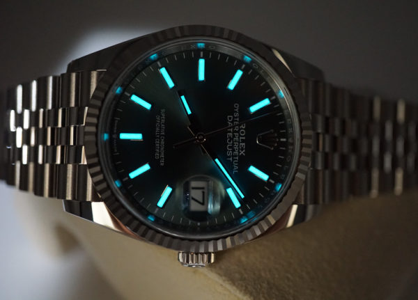 BRAND NEW Rolex 126234 DATEJUST 36 MINT GREEN DIAL JUBILEE BAND 2022 FULL SET - Image 11